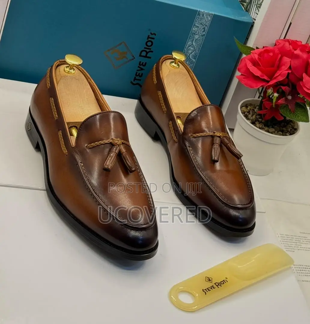 Steve Riots Men’S Leather Ring My Bell Shoe