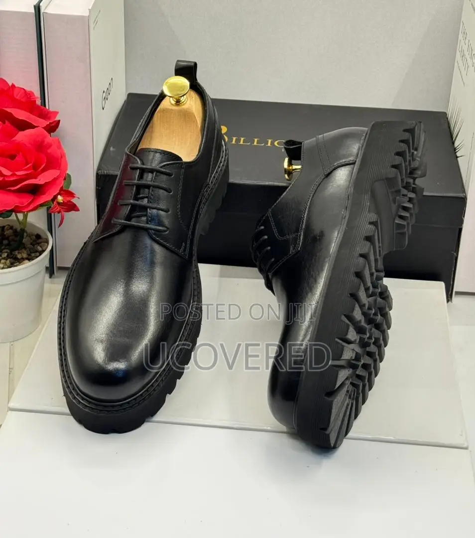 Billionaire Men’S Laced Platform Boots