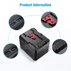 V-mount/V-lock Battery - 222wh 14.8v 15000mah Rechargeable Battery