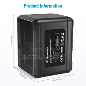 V-mount/V-lock Battery - 222wh 14.8v 15000mah Rechargeable Battery