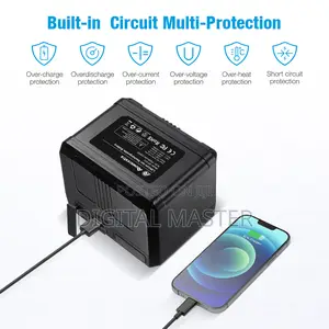V-mount/V-lock Battery - 222wh 14.8v 15000mah Rechargeable Battery