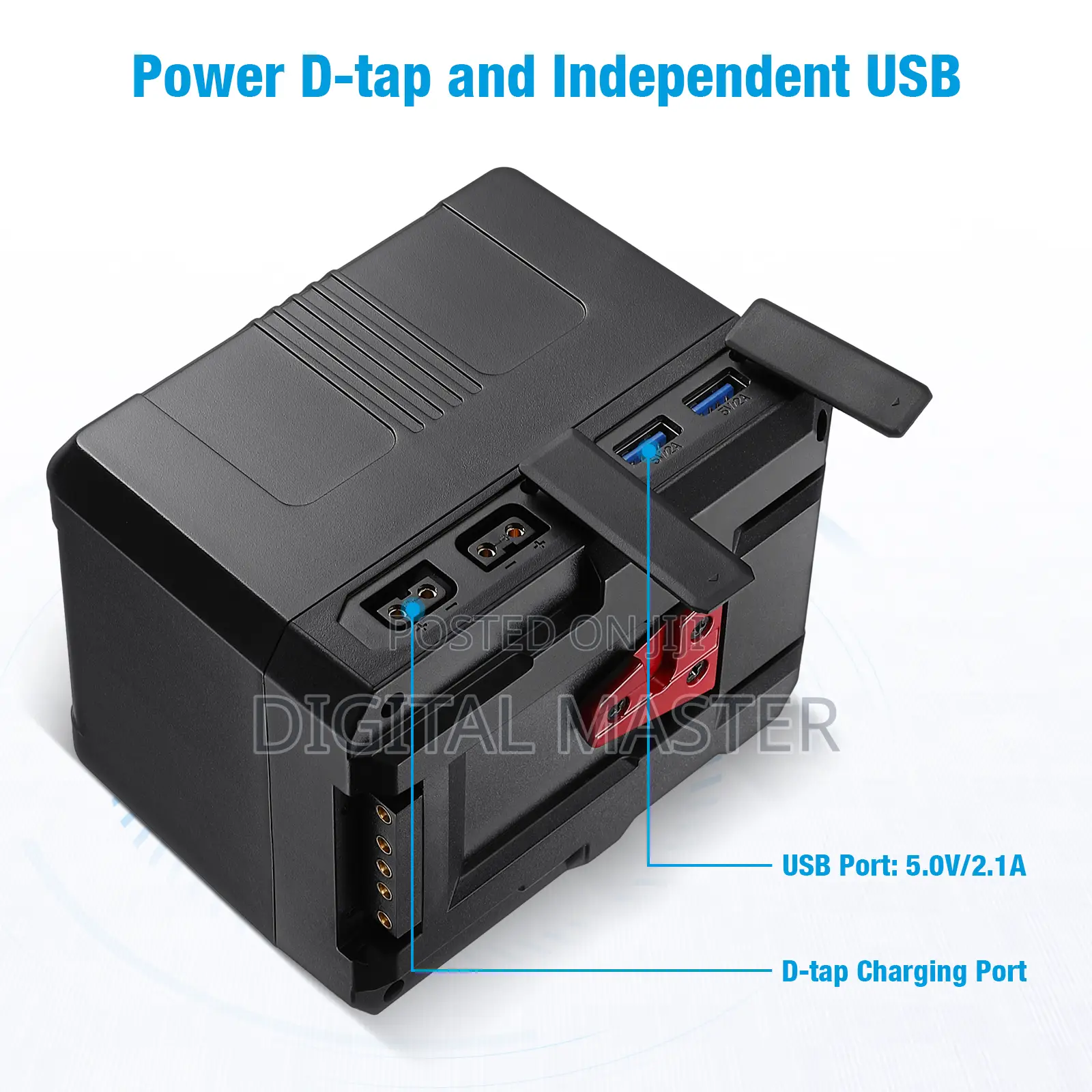 V-mount/V-lock Battery - 222wh 14.8v 15000mah Rechargeable Battery