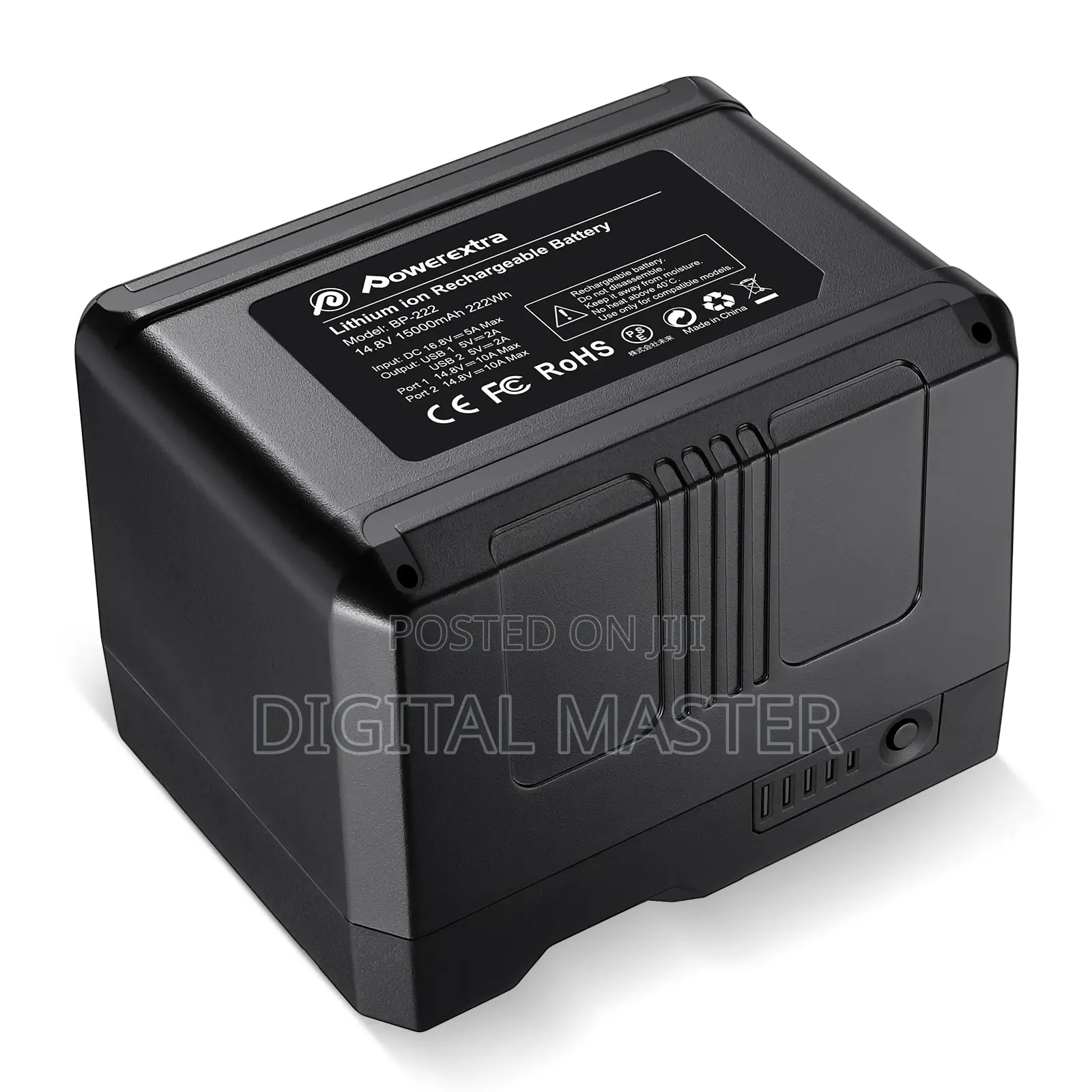 V-mount/V-lock Battery - 222wh 14.8v 15000mah Rechargeable Battery