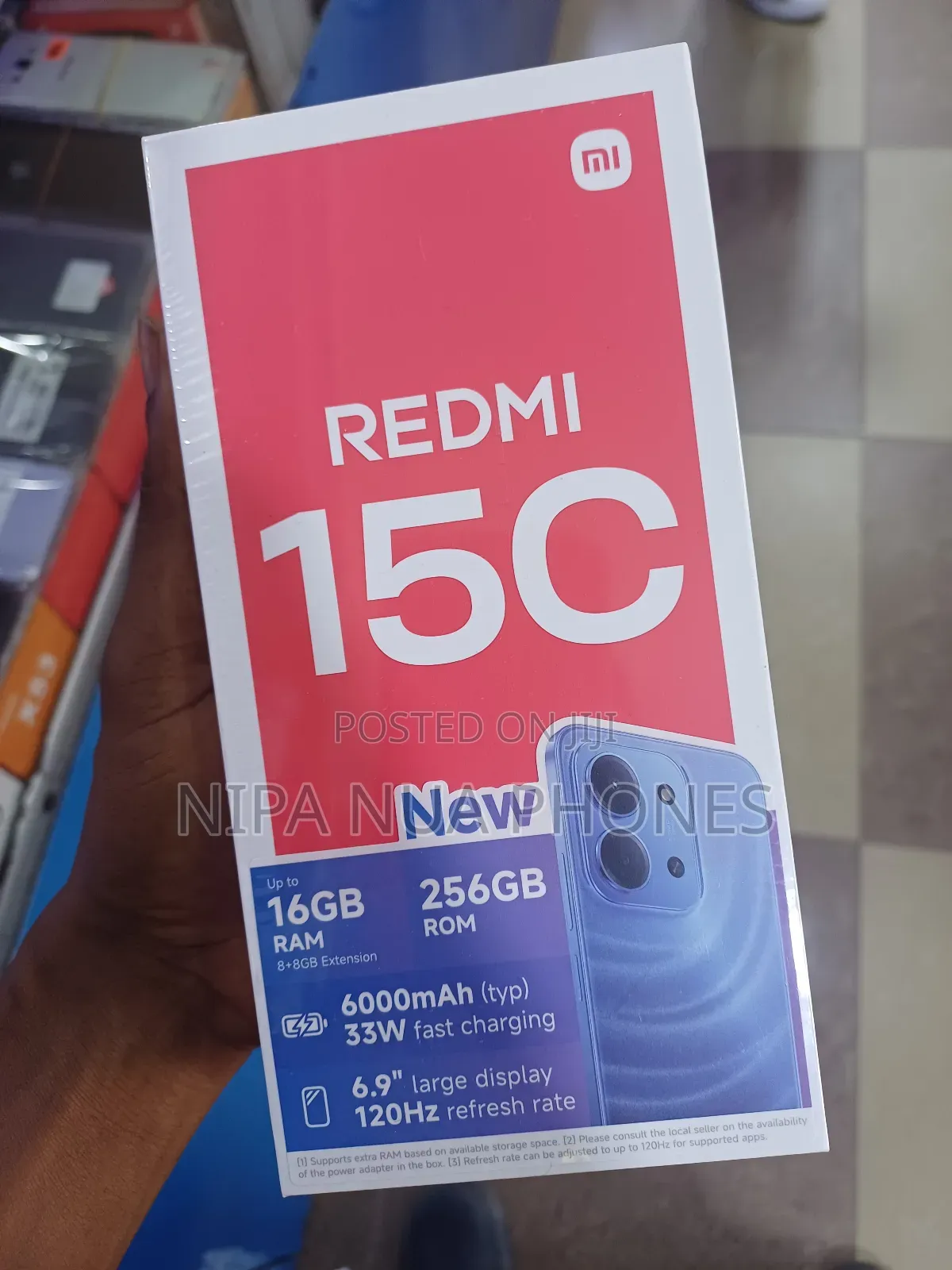 New Xiaomi Redmi 15C 4G 256 GB Blue