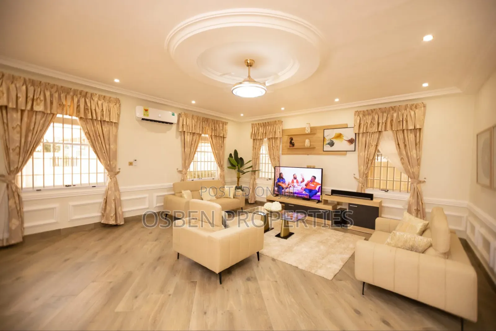 Furnished 4bdrm House in Osben Properties, Lake Side Estate for rent