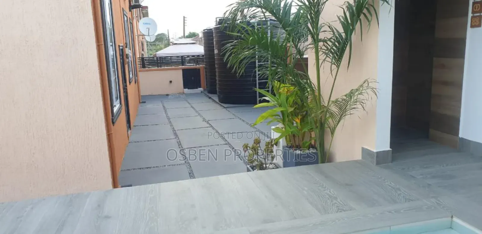 Furnished 4bdrm House in Osben Properties, Tseaddo for rent