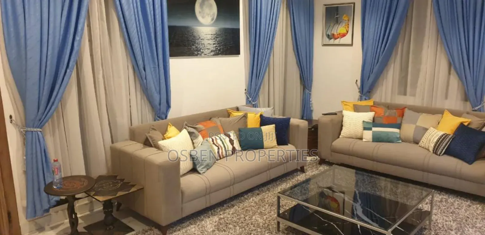 Furnished 4bdrm House in Osben Properties, Tseaddo for rent