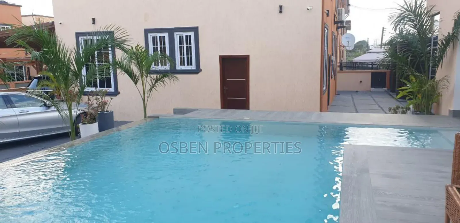 Furnished 4bdrm House in Osben Properties, Tseaddo for rent