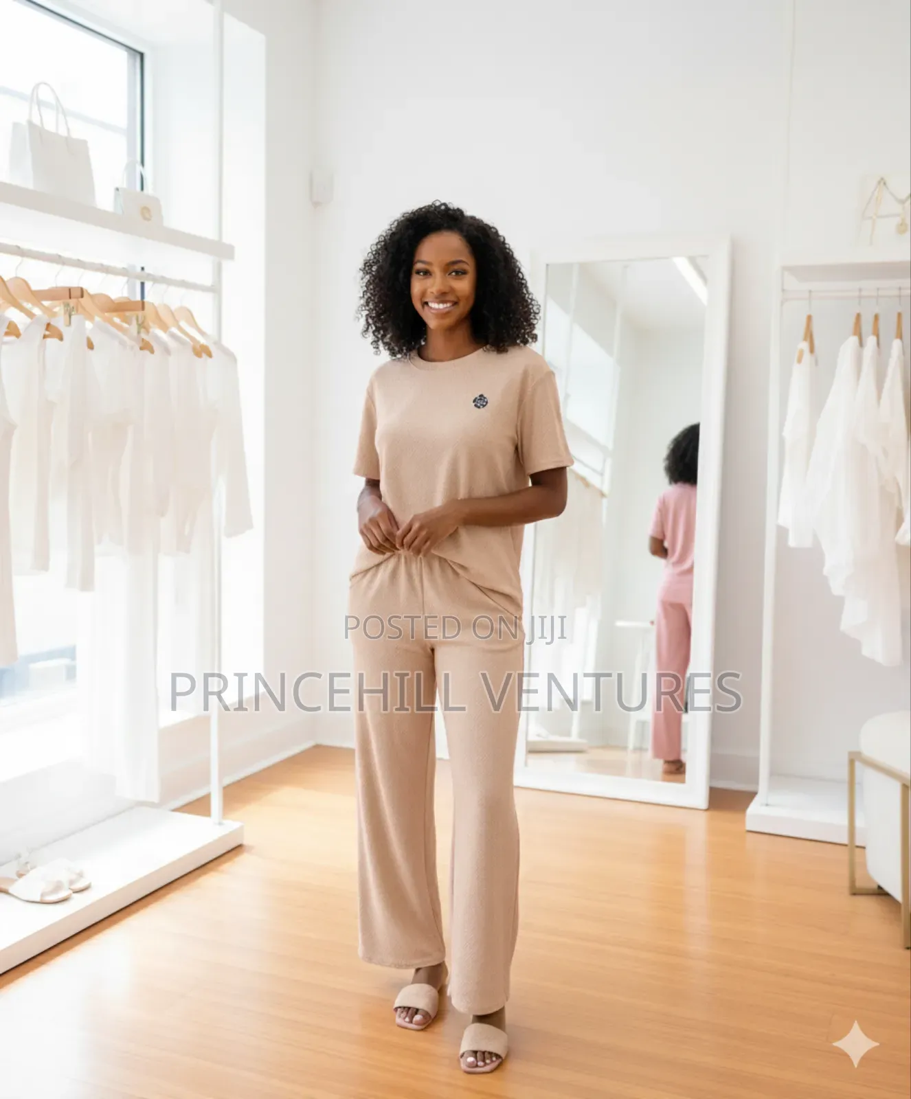 Ladies 2 Piece Top And Down Wear