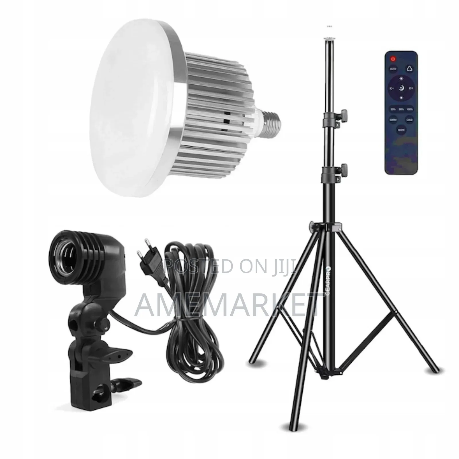 Photography Studio Led Light Kit, Bulb, Tripod Stand Remote Control.