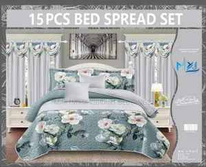 Super King Size 15 Pieces Set Beddings