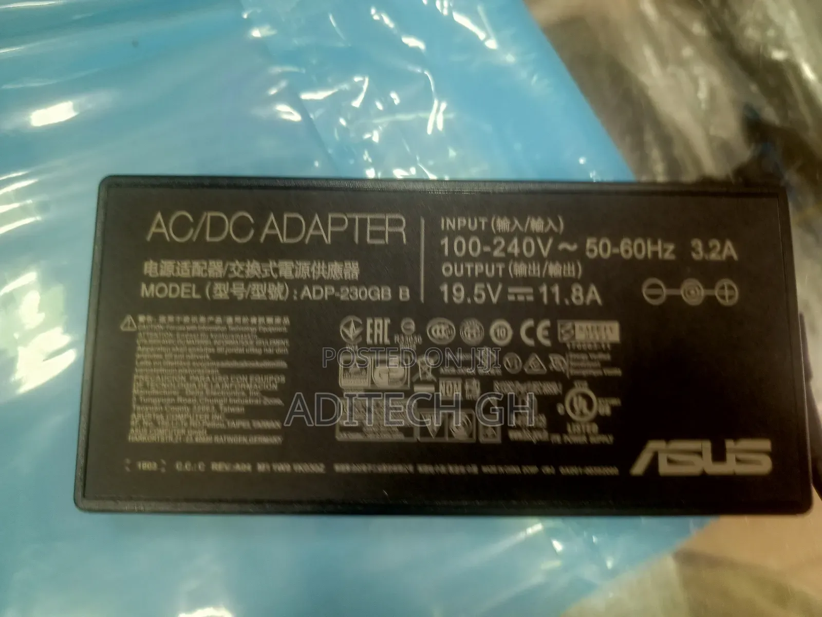 Original Asus Rog Tuf 19.5v 11.8a 230watts
