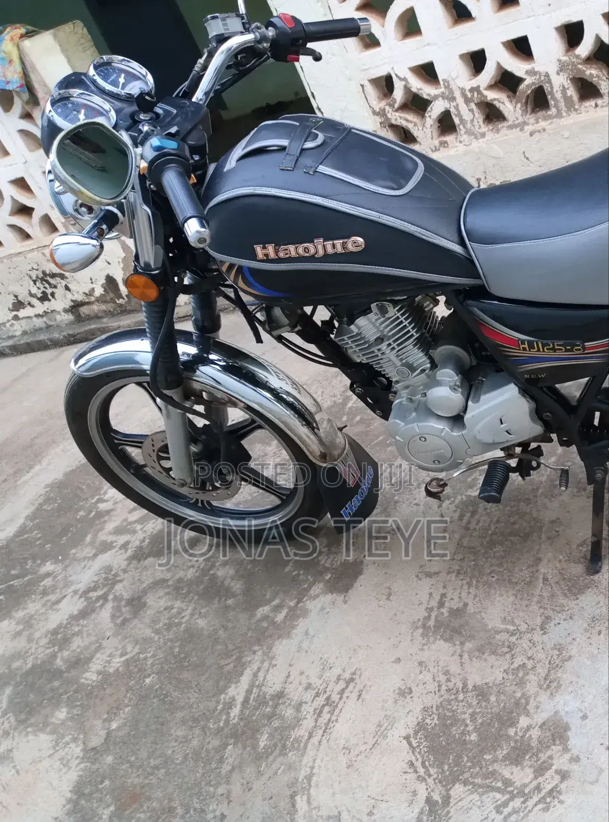 Haojue HJ125-8K 2023 Black