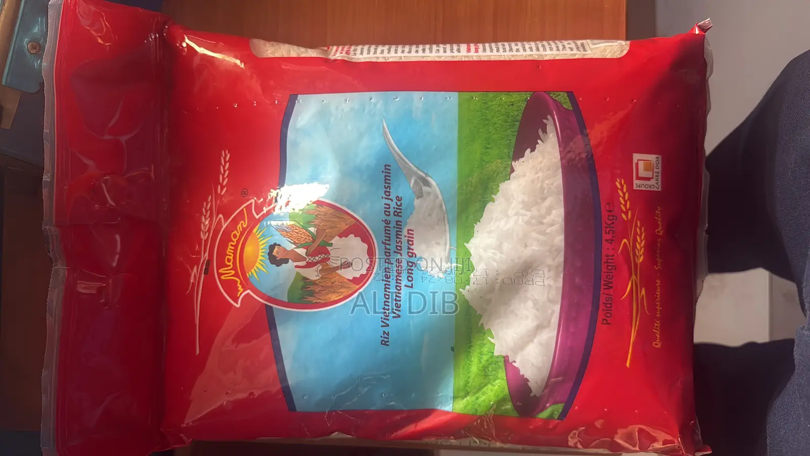 Maman Jasmine Rice – 4.5kg X 5