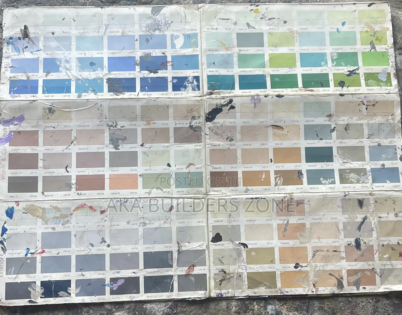 American/Semigloss/Matte/Satin Emulsionacrylic Paints.Mixing of Colors