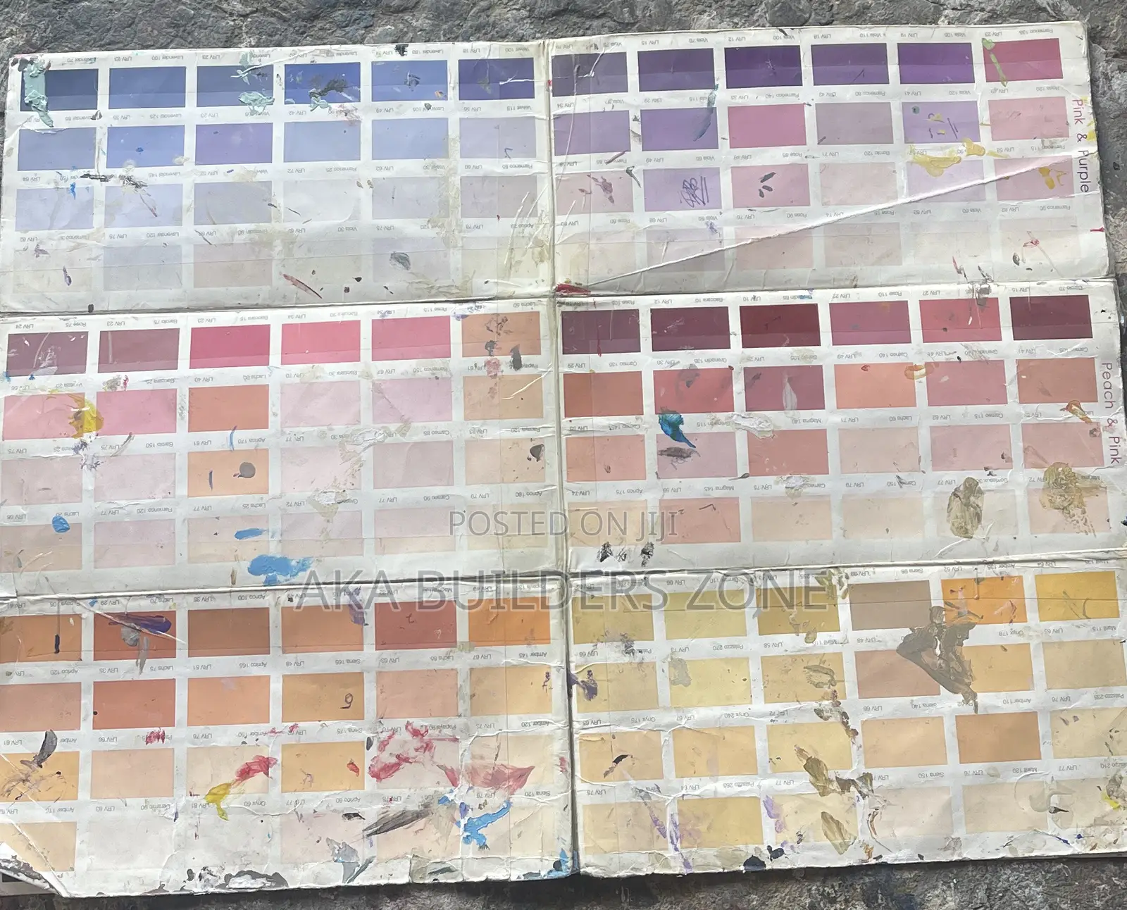 American/Semigloss/Matte/Satin Emulsionacrylic Paints.Mixing of Colors