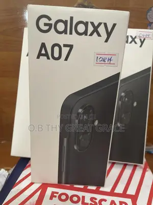 New Samsung Galaxy A07 4G 128 GB Black
