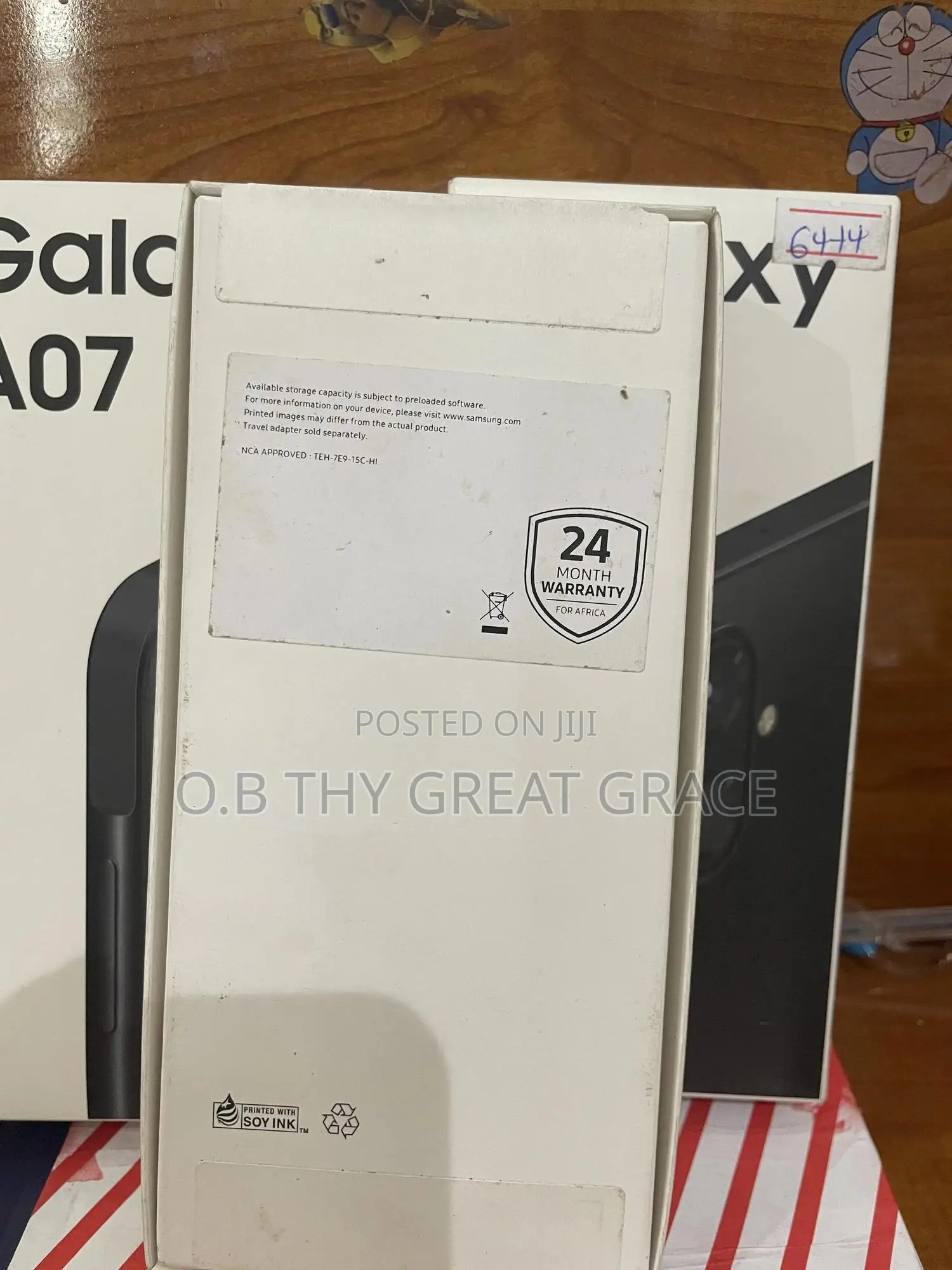 New Samsung Galaxy A07 4G 128 GB Black