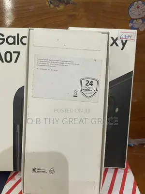 New Samsung Galaxy A07 4G 128 GB Black