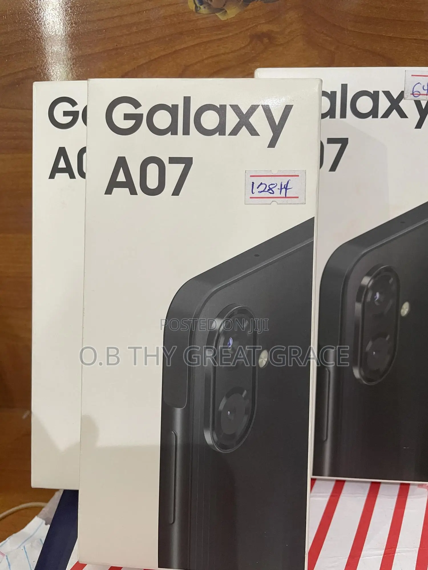 New Samsung Galaxy A07 4G 128 GB Black