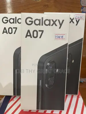 New Samsung Galaxy A07 4G 128 GB Black