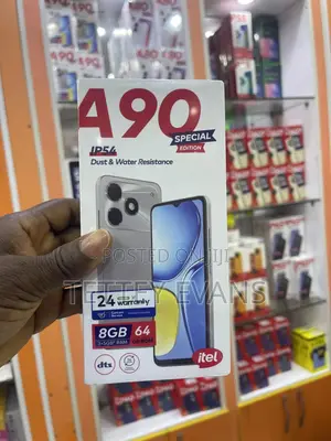 New Itel A90 64 GB Gray