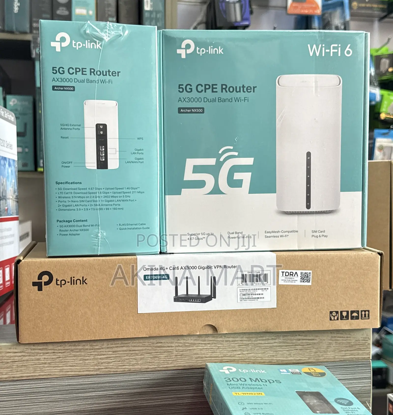 5g Cpe Router Ax3000 Dual Band Wi-Fi 6 Archer Nx500
