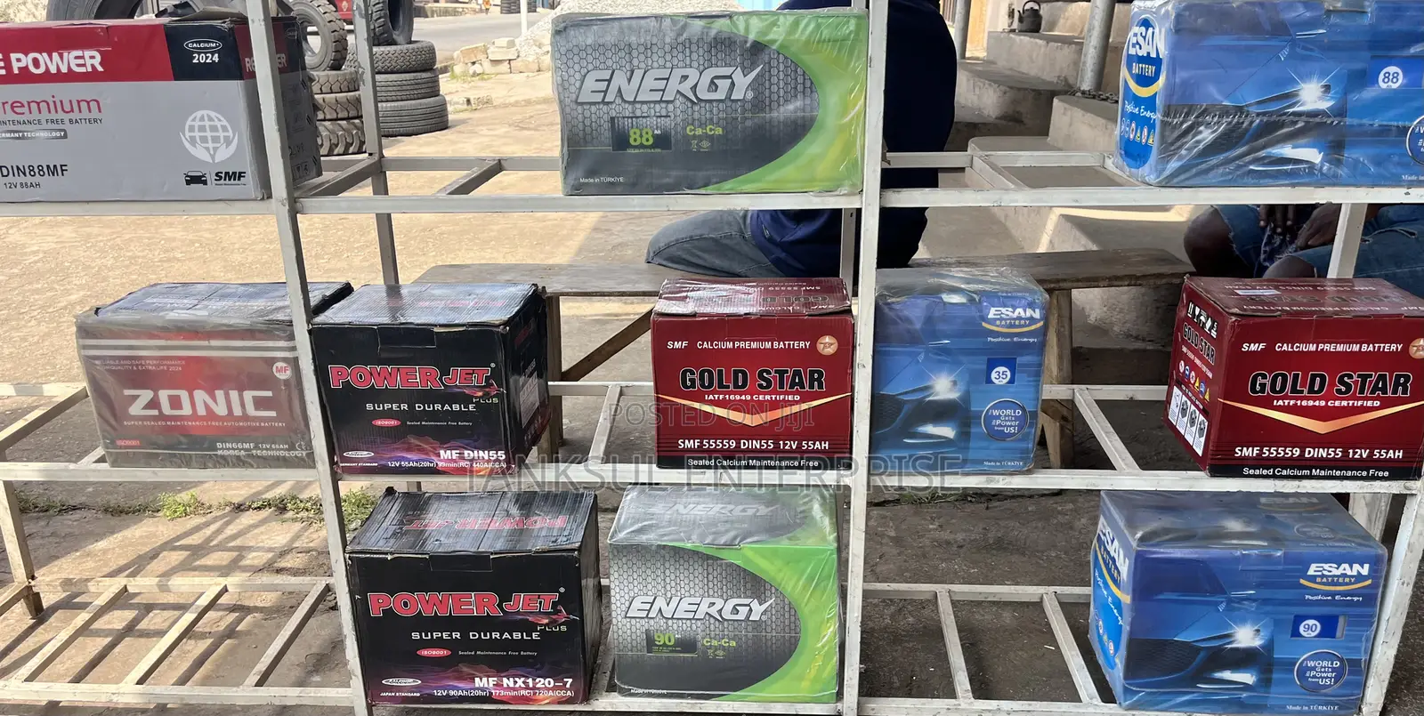 Quality Batteries ( Power Jet, Esan, Energy )
