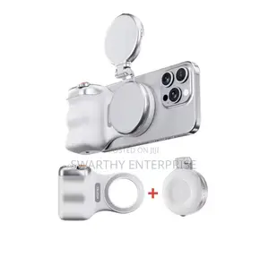Telesin Ergonomic Shot Magnetic Phone Camera Grip + Fill Light