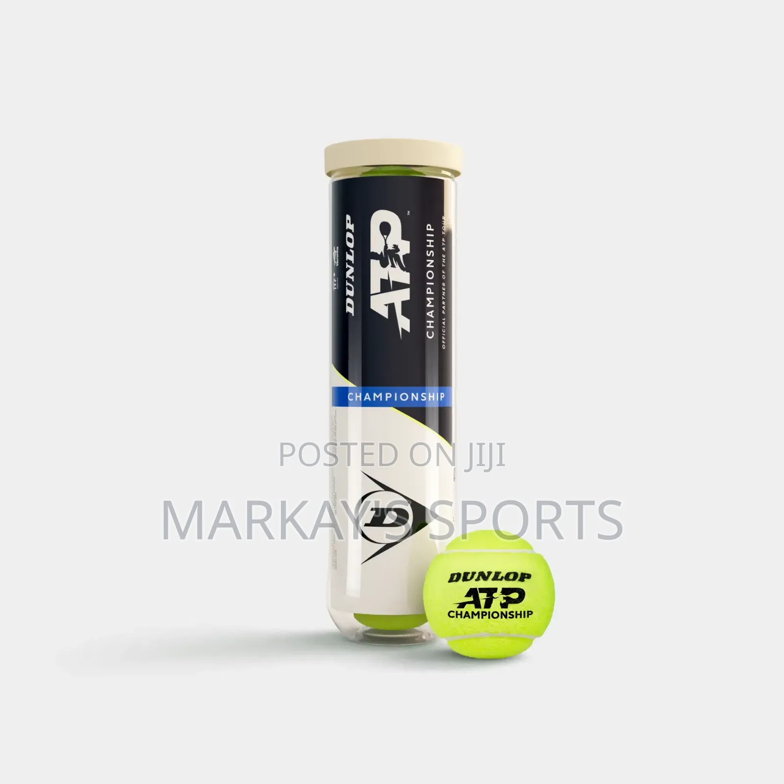 Original Dunlop Atp Championship Tennis Balls (3 In 1)