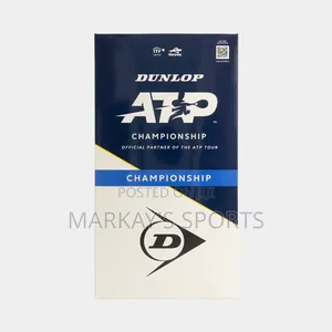 Original Dunlop Atp Championship Tennis Balls (3 In 1)