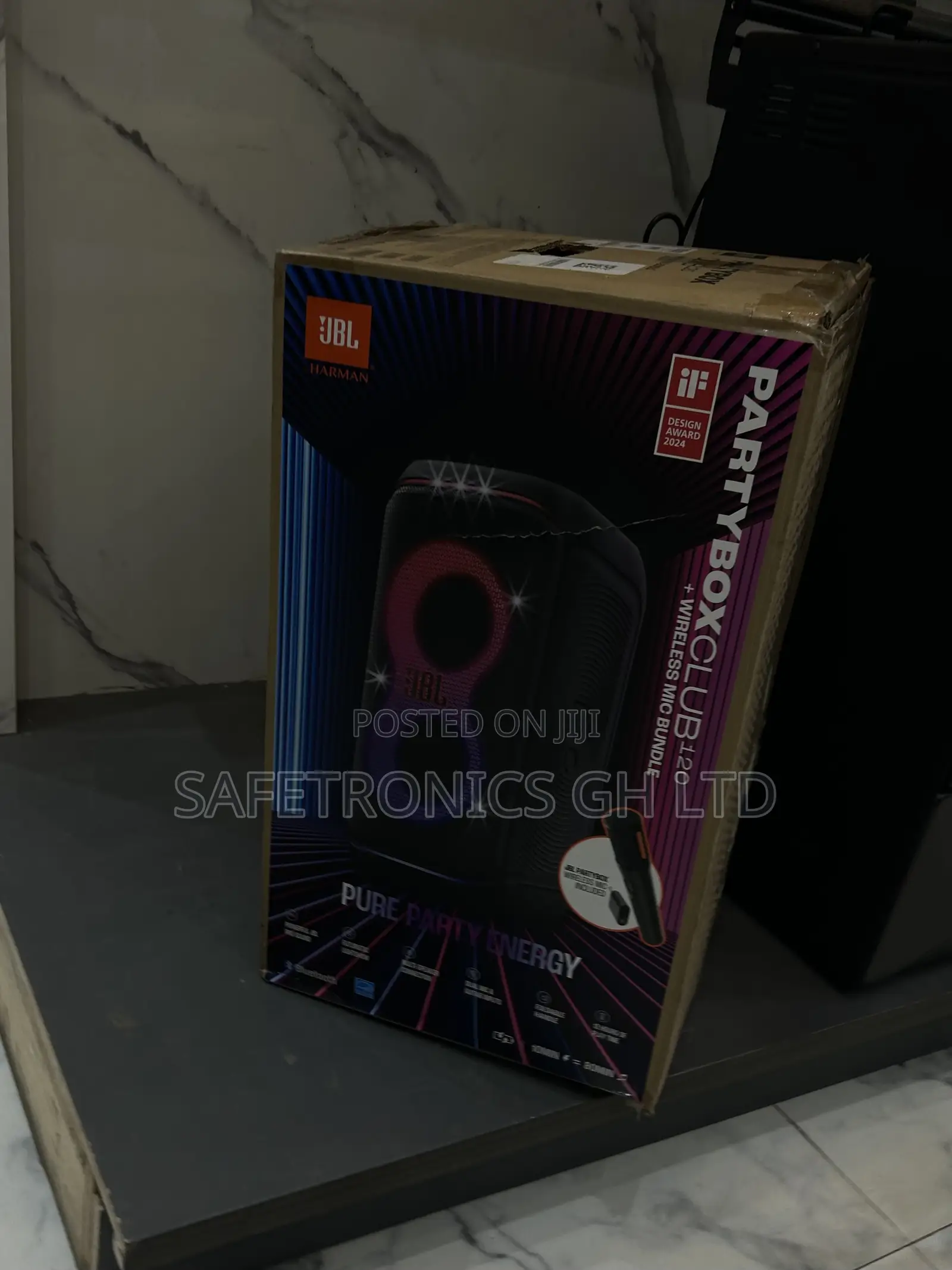Order Black Powerful JBL Bass Boost Party Box Club 120 Speaker