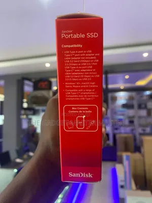 Sandisk Portable Ssd 2tb 800 Mb/S