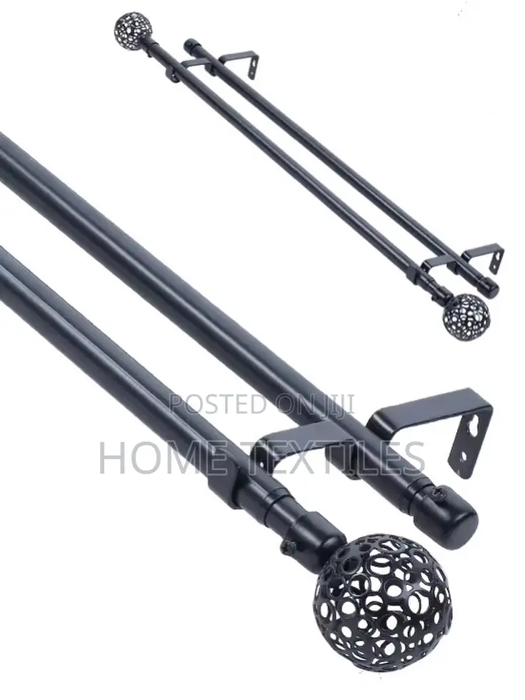 Double Curtain Rods Available in 2-3 Meters and 3-4 Meters