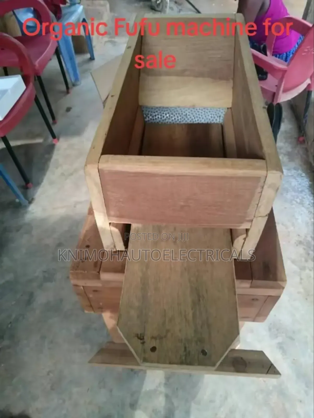 Wooden Fufu Blender[Coconut/Cassava Fresh]