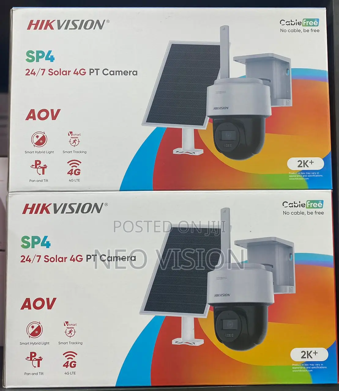 Hikvision Solar 4g Pt Camera
