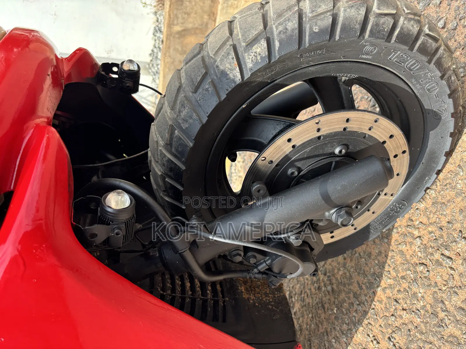 Yamaha Majesty 2016 Red