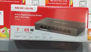 Ms108gp=Mercusys=8-Port Gigabit Desktop Switch With 7-Port Poe+