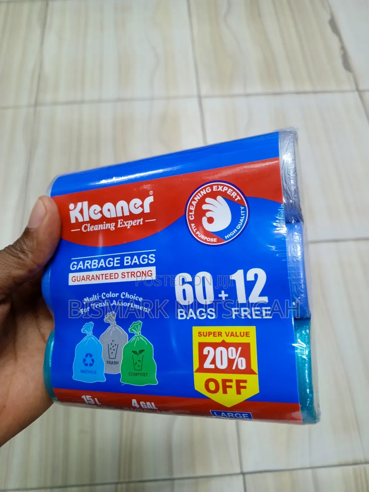 Garbage/Trash Rubber Bags