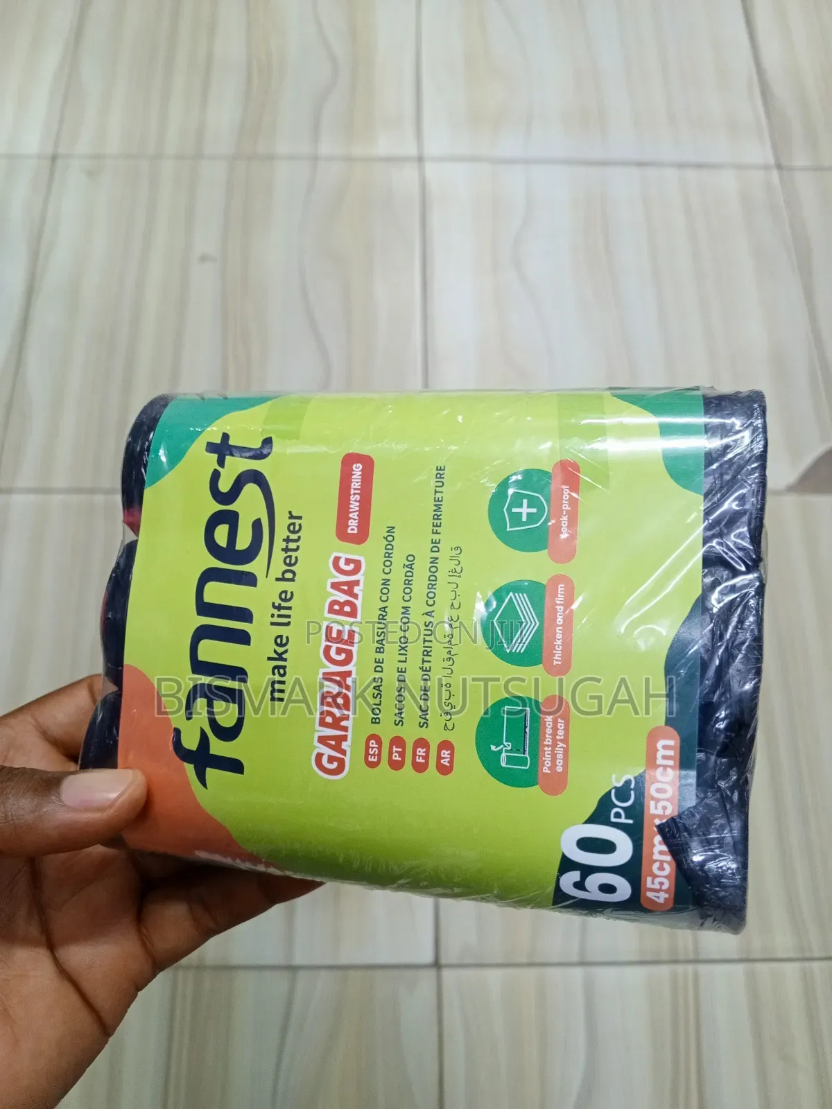 Garbage/Trash Rubber Bags