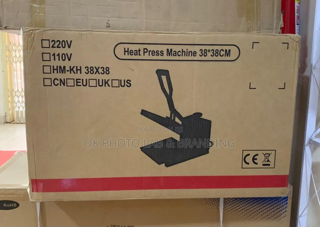 Large Heat Press Machine 38cm X 38cm