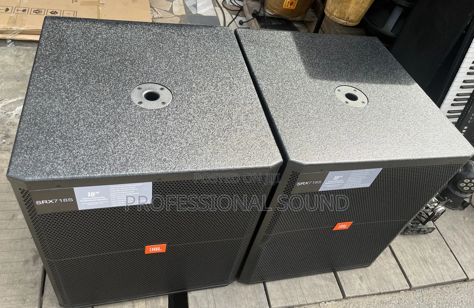 JBL Single Sub Bass Speaker(Pair)