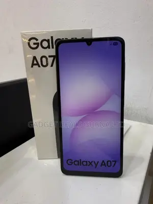 New Samsung Galaxy A07 4G 128 GB Black