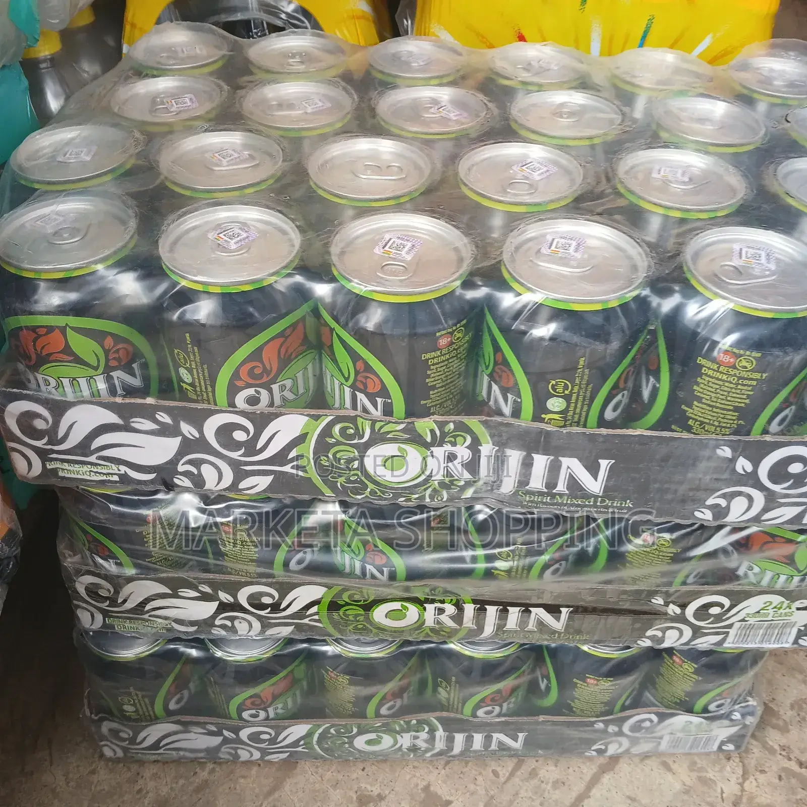 Orijin Alcoholic Mixed Drink 33clx24
