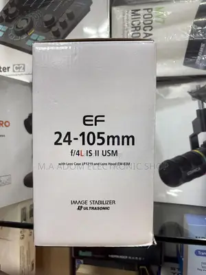 Canon Ef 24–105mm F/4l Is Usm Lens Mark Il
