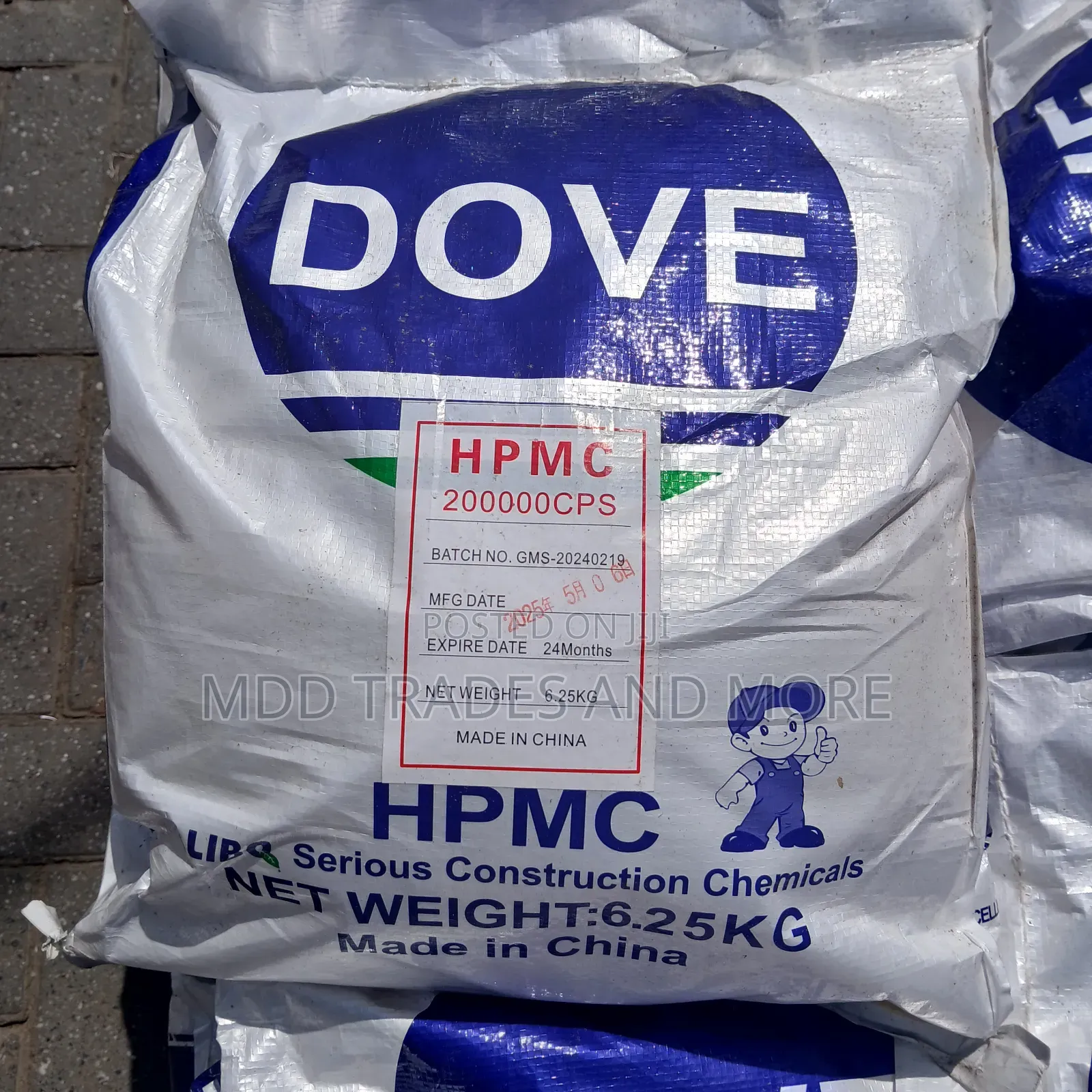 Dove Hpmc 6.25kg