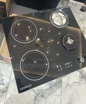 Choose (Glass) Black Kenwood in-Built 2 Gas 2 Electric Cooker
