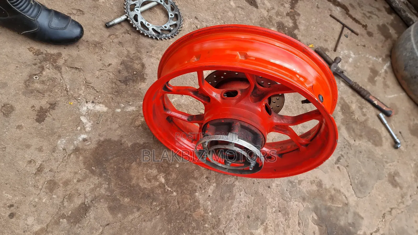 Mt-03 Yamaha Back Rim