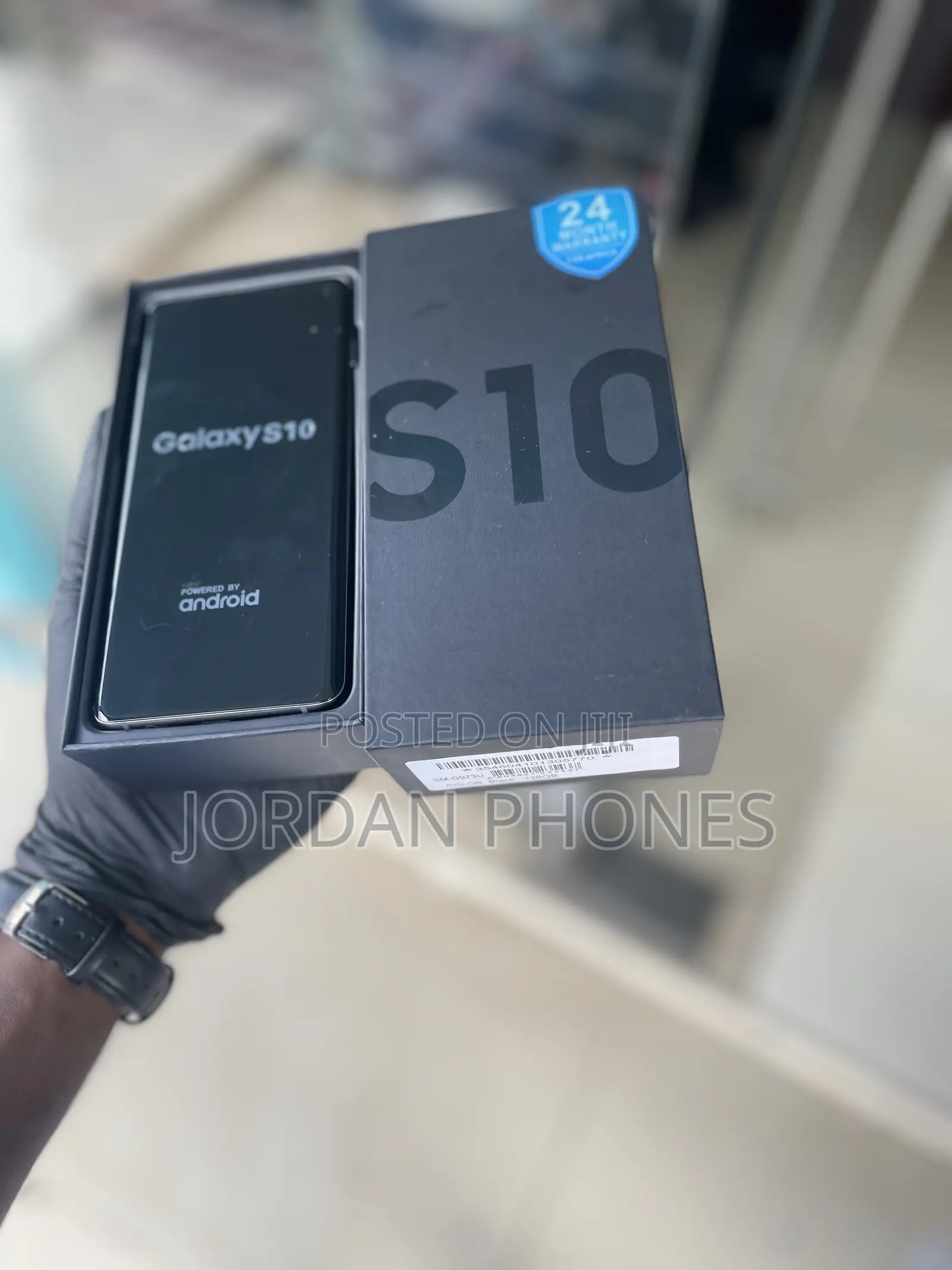 New Samsung Galaxy S10 128 GB Black