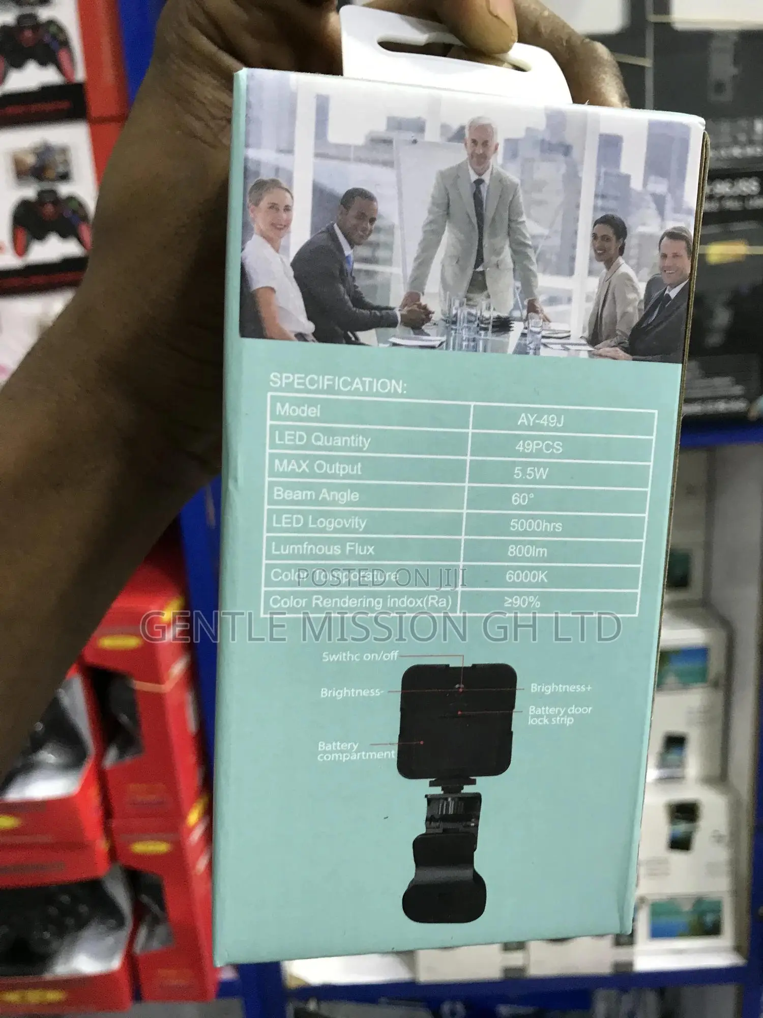 Led Video Light Phone and Camera
